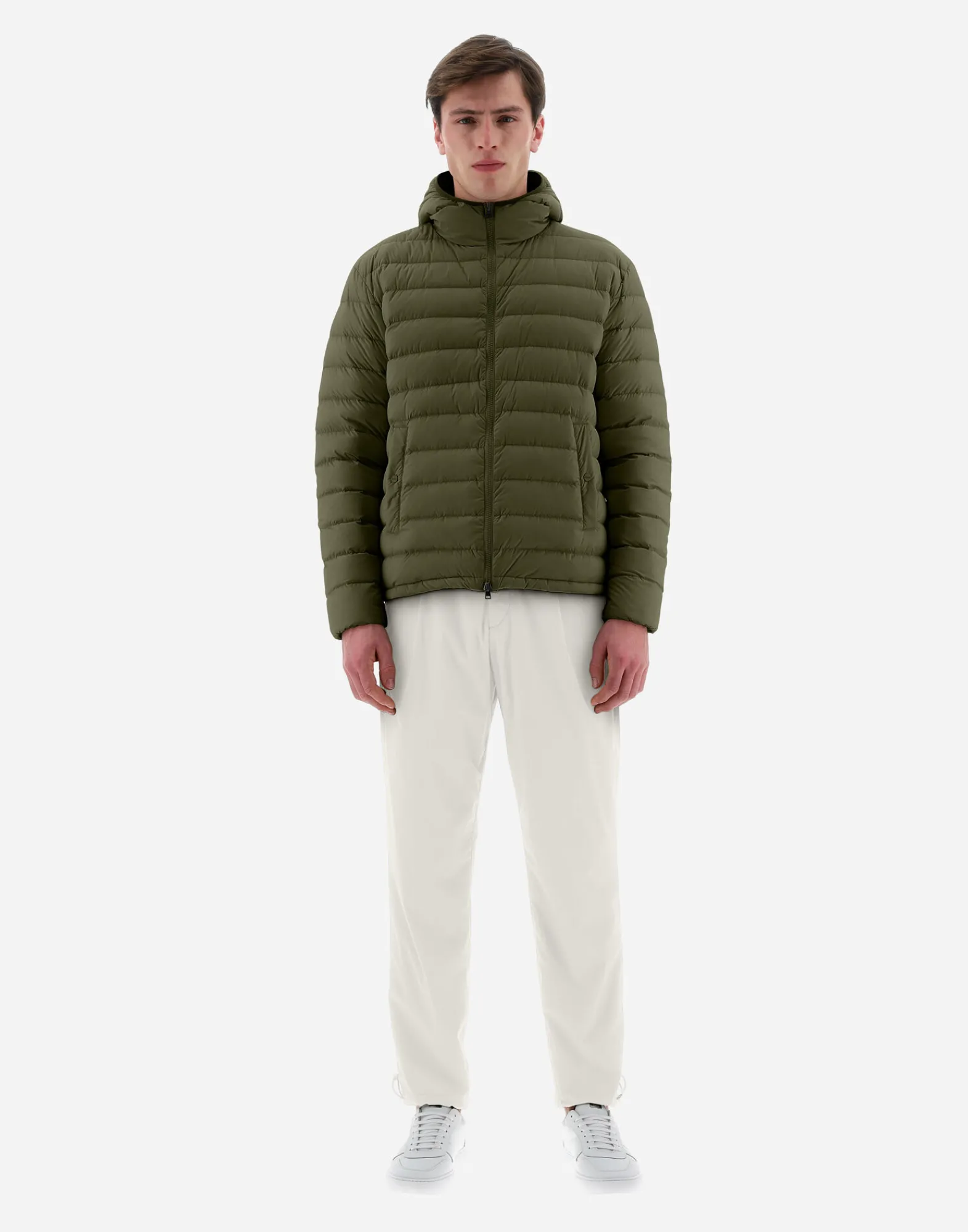 Herno Bomber-Resort Bomberjacke Aus Light Nylon Stretch