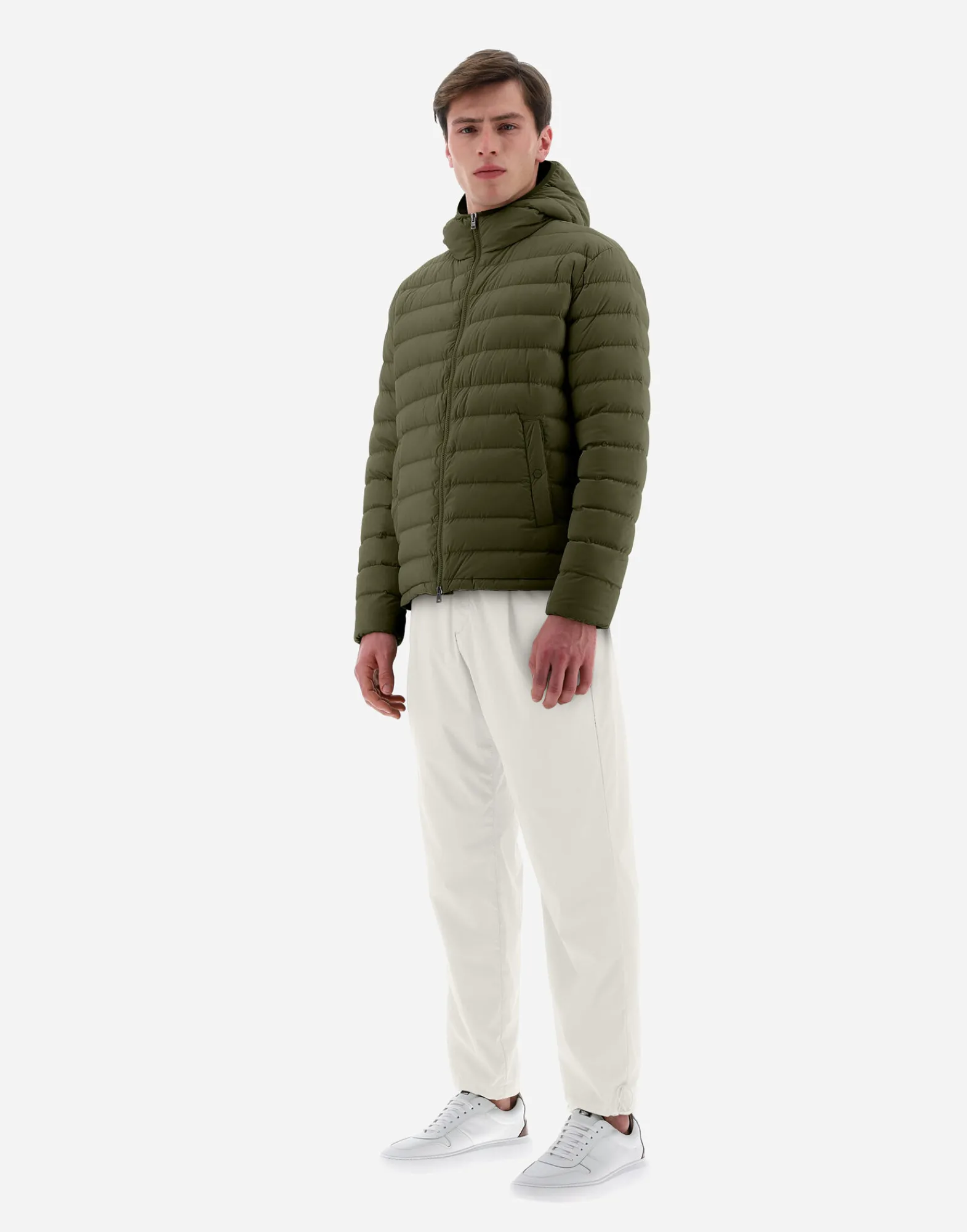 Herno Bomber-Resort Bomberjacke Aus Light Nylon Stretch