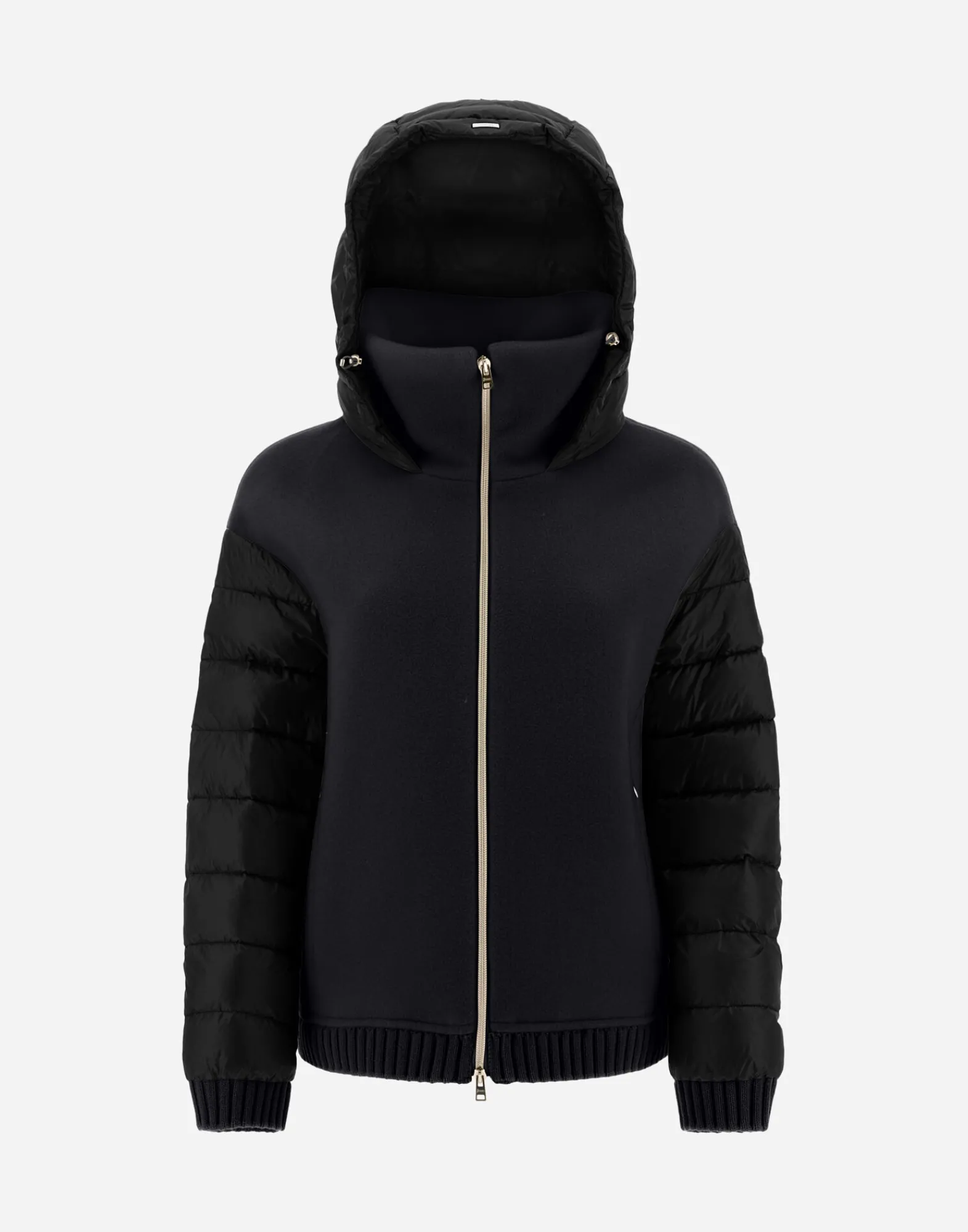 Herno Bomber-Resort Bomberjacke Aus Modern Double & Nylon Ultralight
