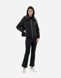 Herno Bomber-Resort Bomberjacke Aus Modern Double & Nylon Ultralight