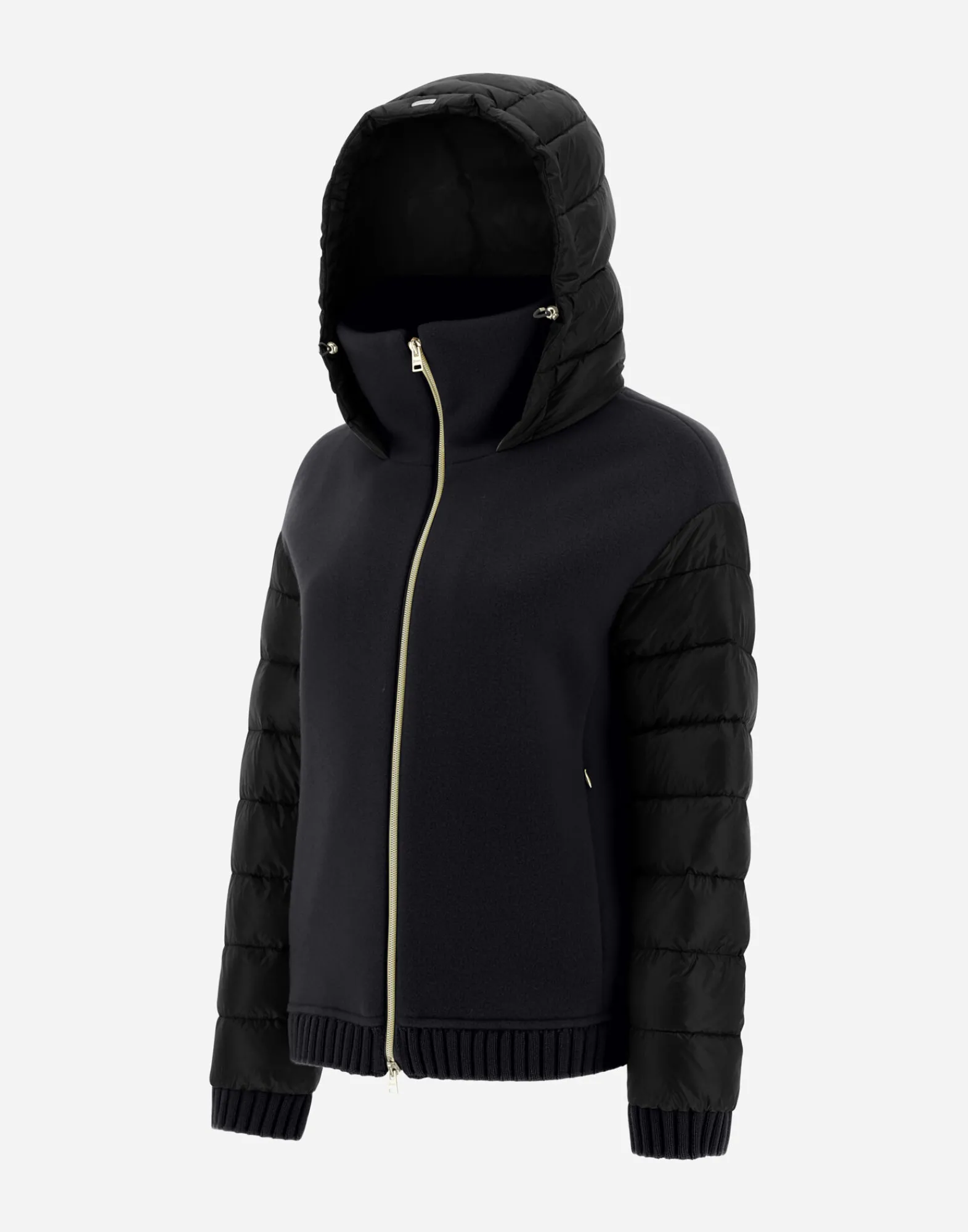 Herno Bomber-Resort Bomberjacke Aus Modern Double & Nylon Ultralight