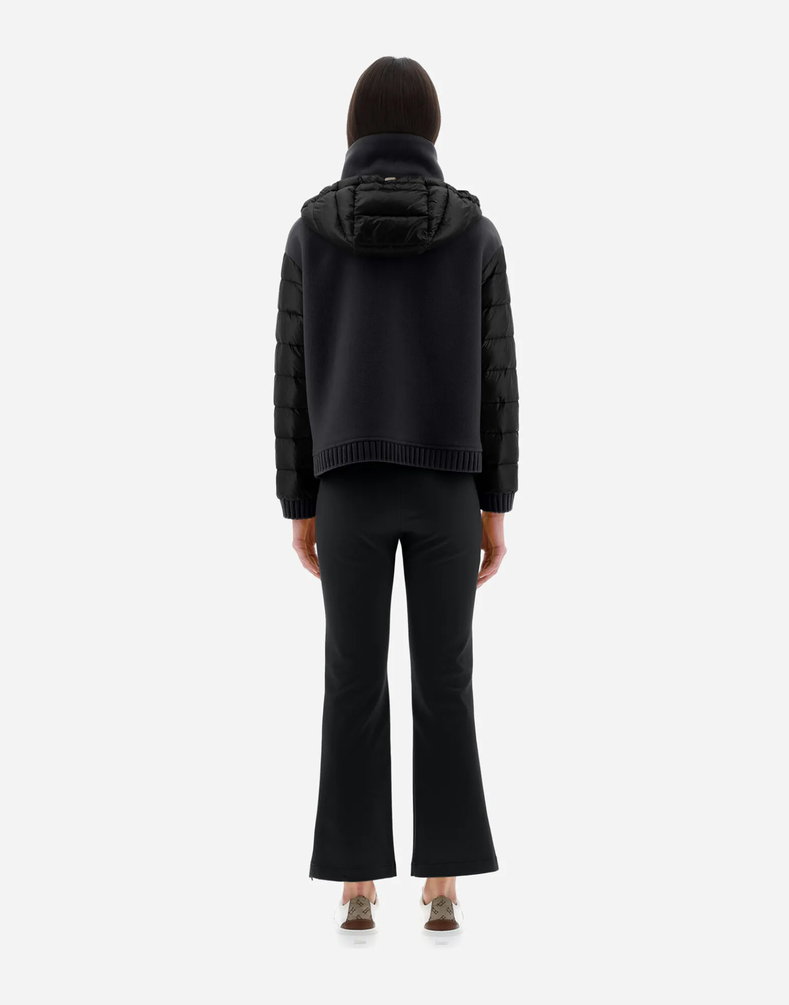 Herno Bomber-Resort Bomberjacke Aus Modern Double & Nylon Ultralight