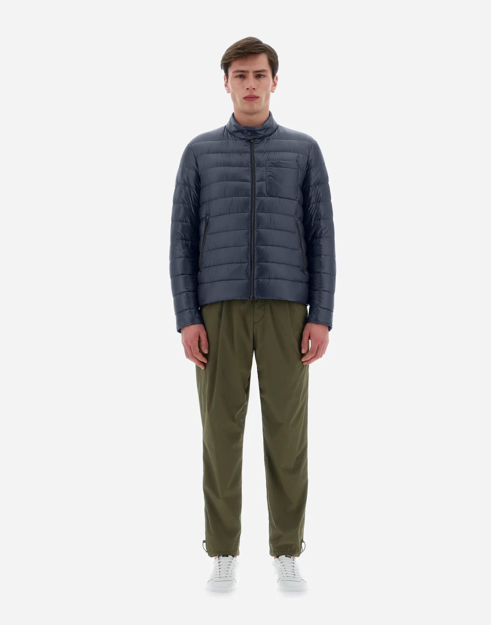 Herno Hemden-Resort Bomberjacke Aus Nylon Ultralight