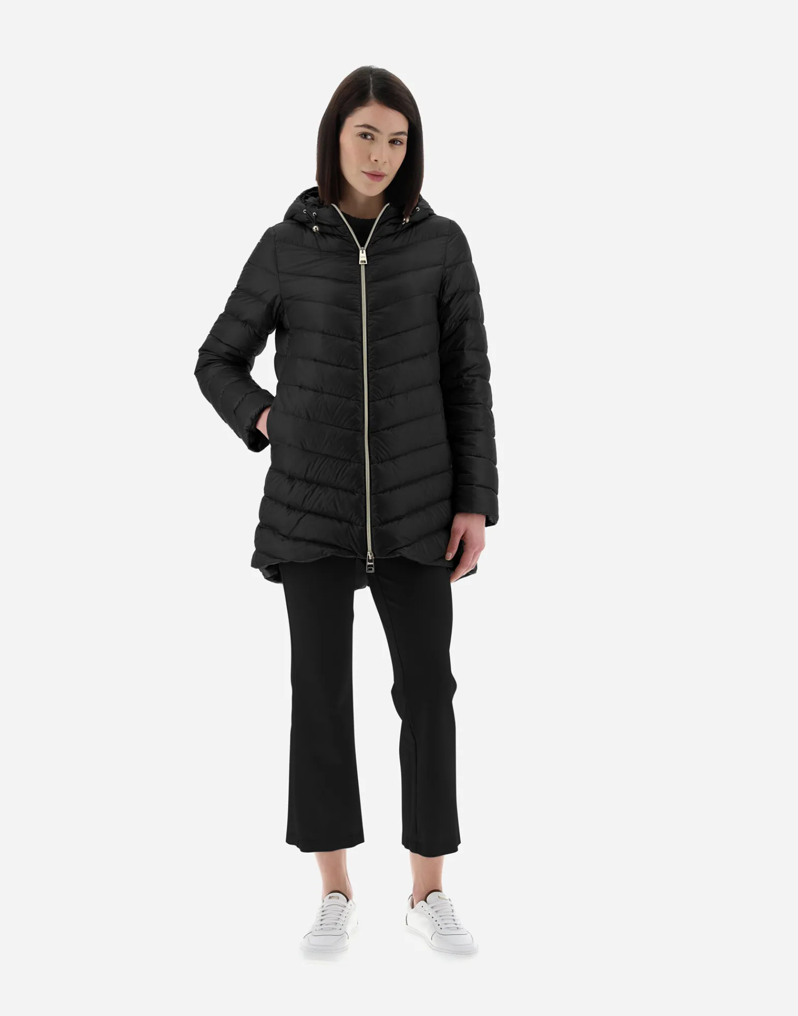 Herno A-Shape-Resort Bomberjacke Aus Nylon Ultralight