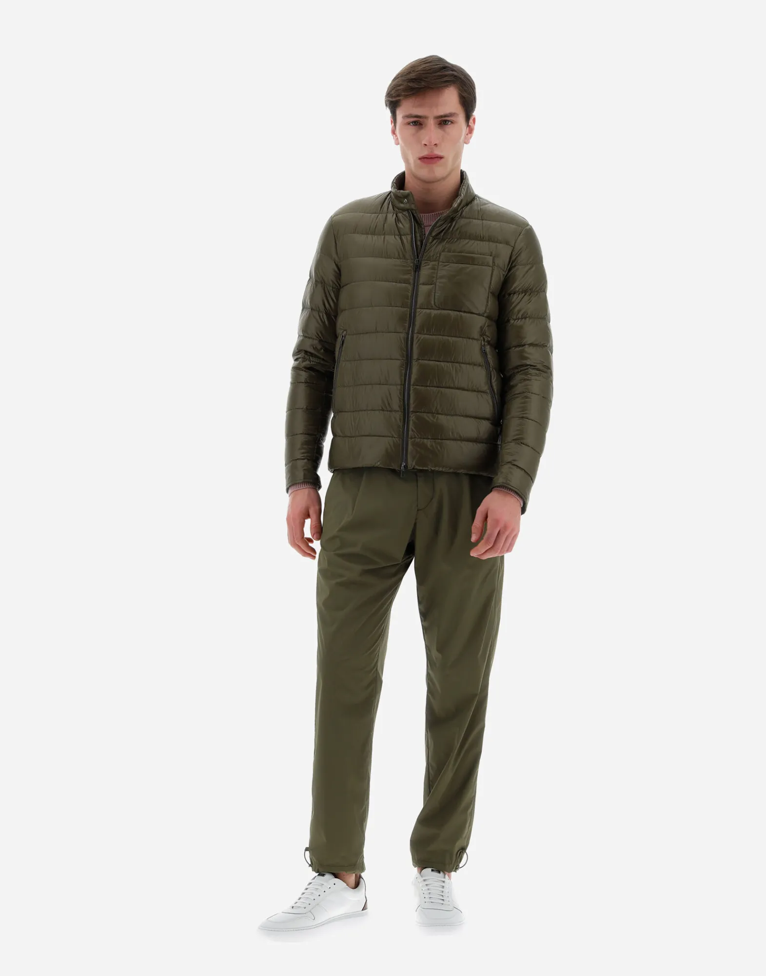 Herno Hemden-Resort Bomberjacke Aus Nylon Ultralight