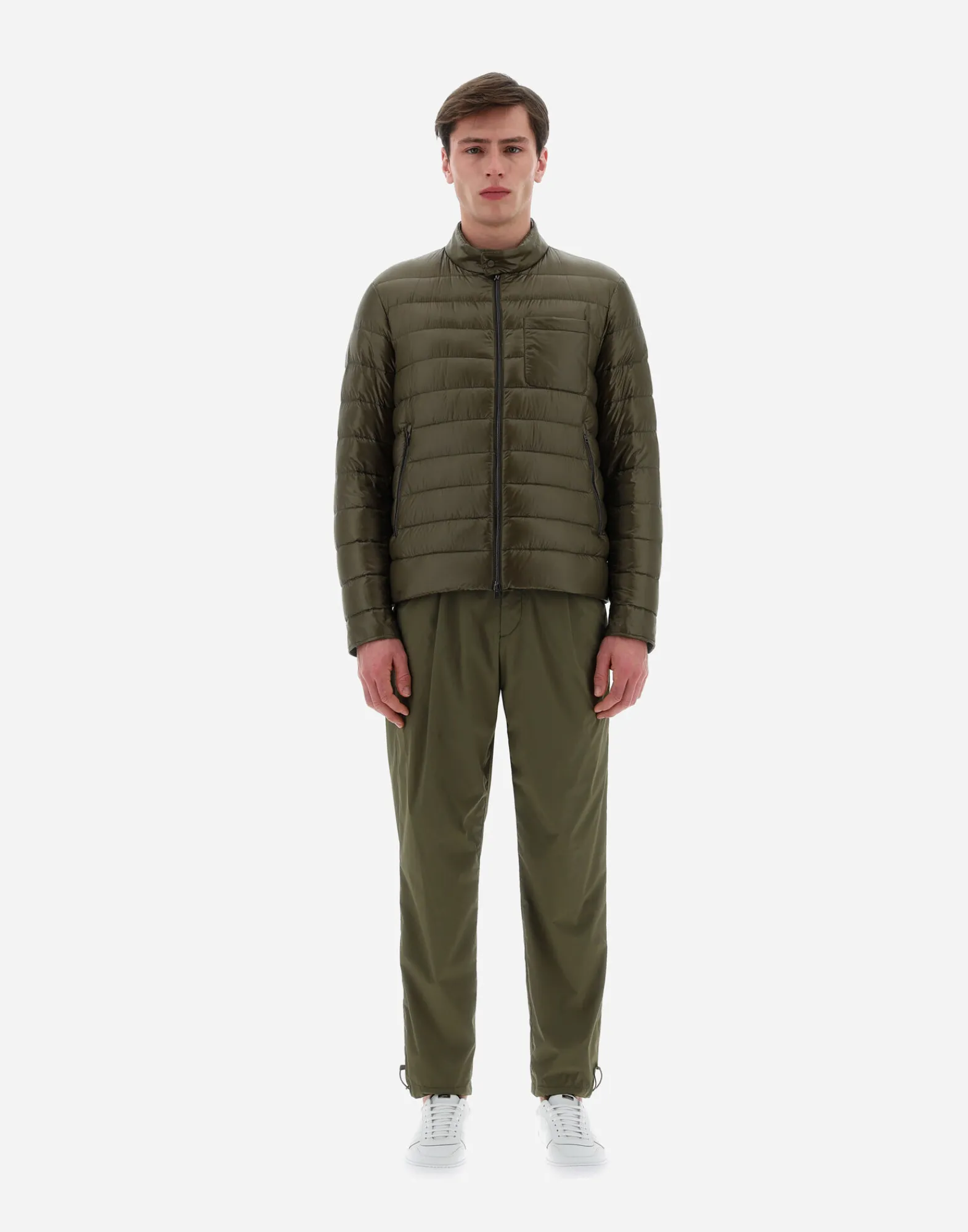 Herno Hemden-Resort Bomberjacke Aus Nylon Ultralight