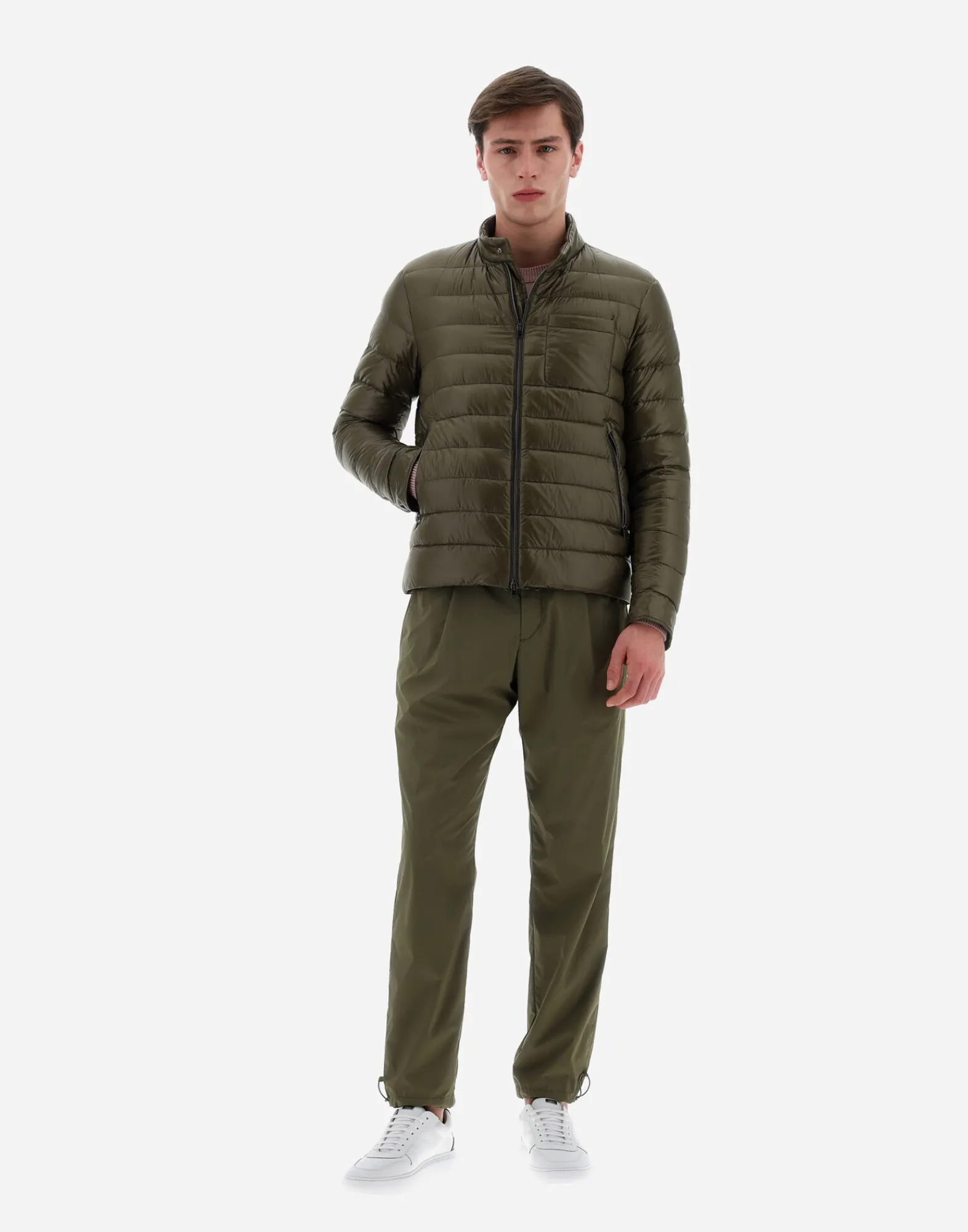 Herno Hemden-Resort Bomberjacke Aus Nylon Ultralight
