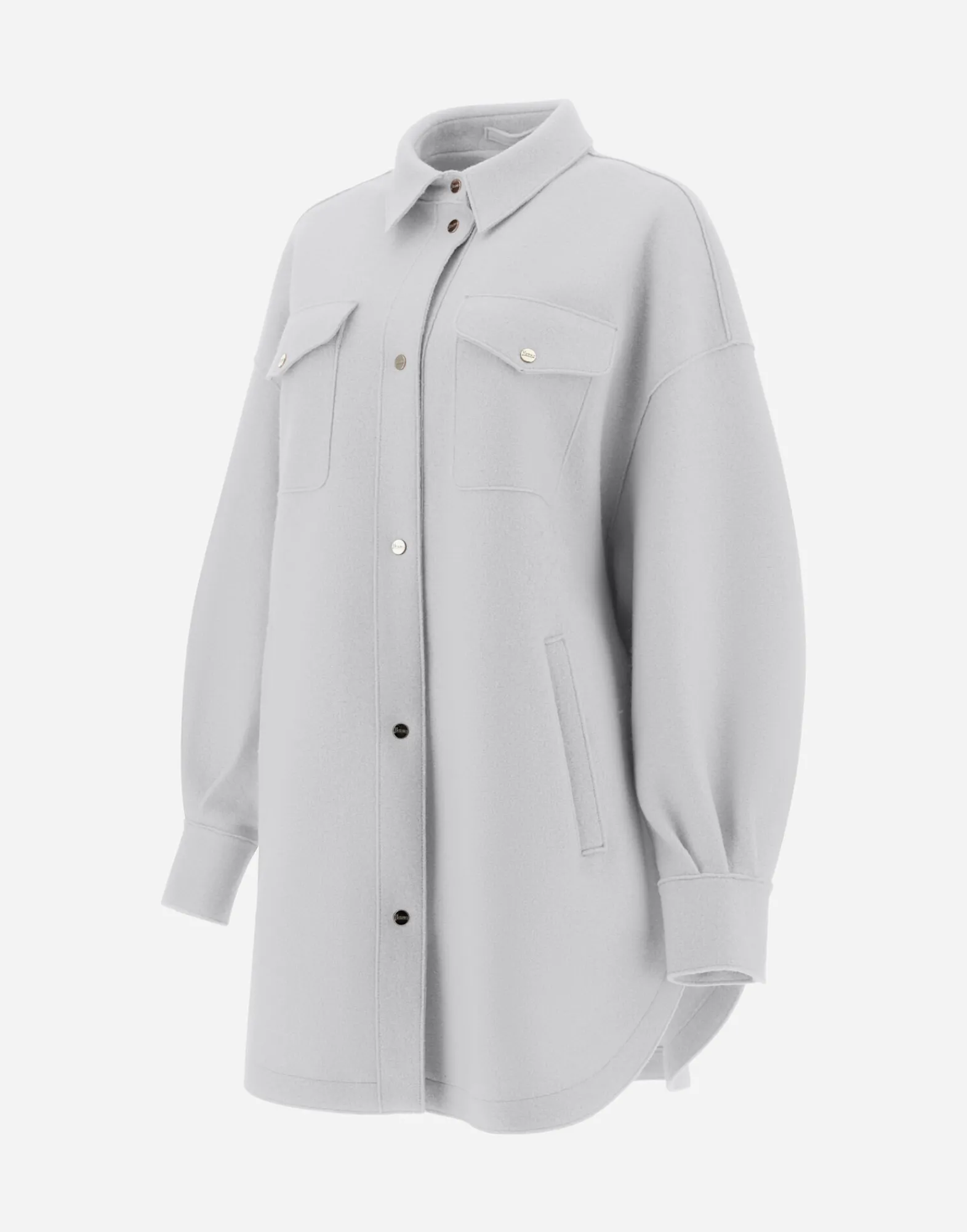 Herno Hemden-Resort Hemd Aus Light Boiled Wool