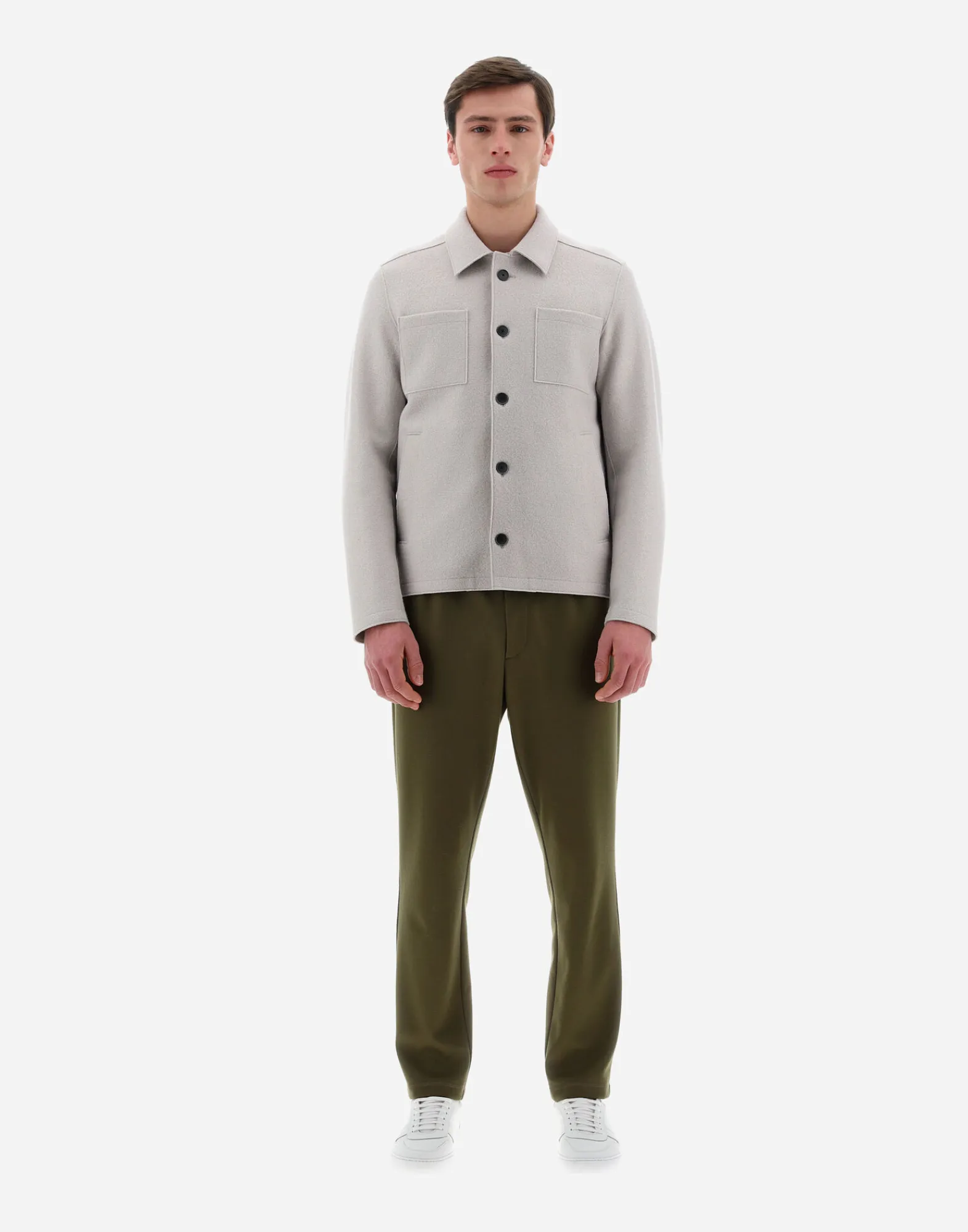 Herno Hemden-Resort Hemd Aus Light Boiled Wool