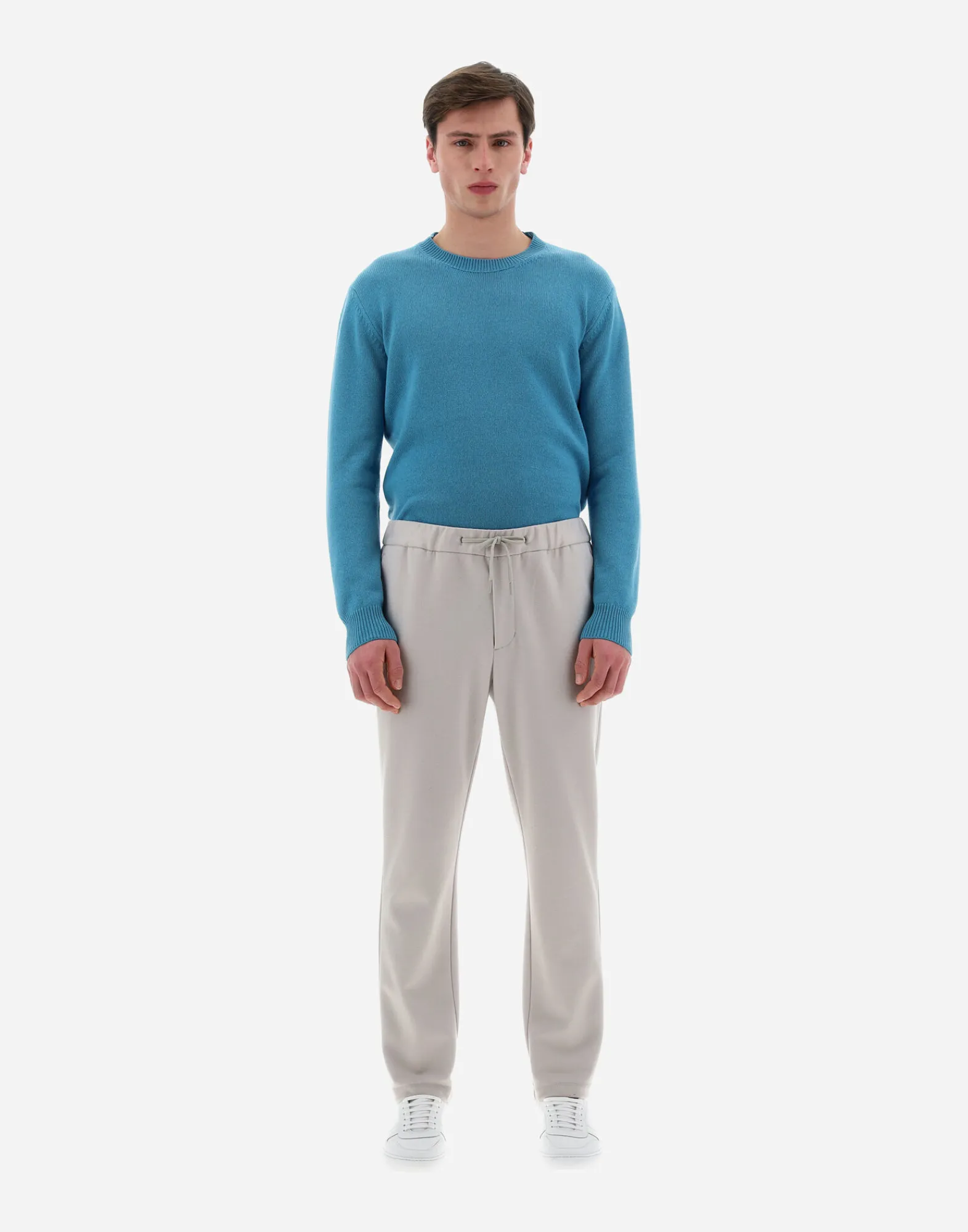 Herno Hosen-Resort Hose Aus Boiled Wool Jersey