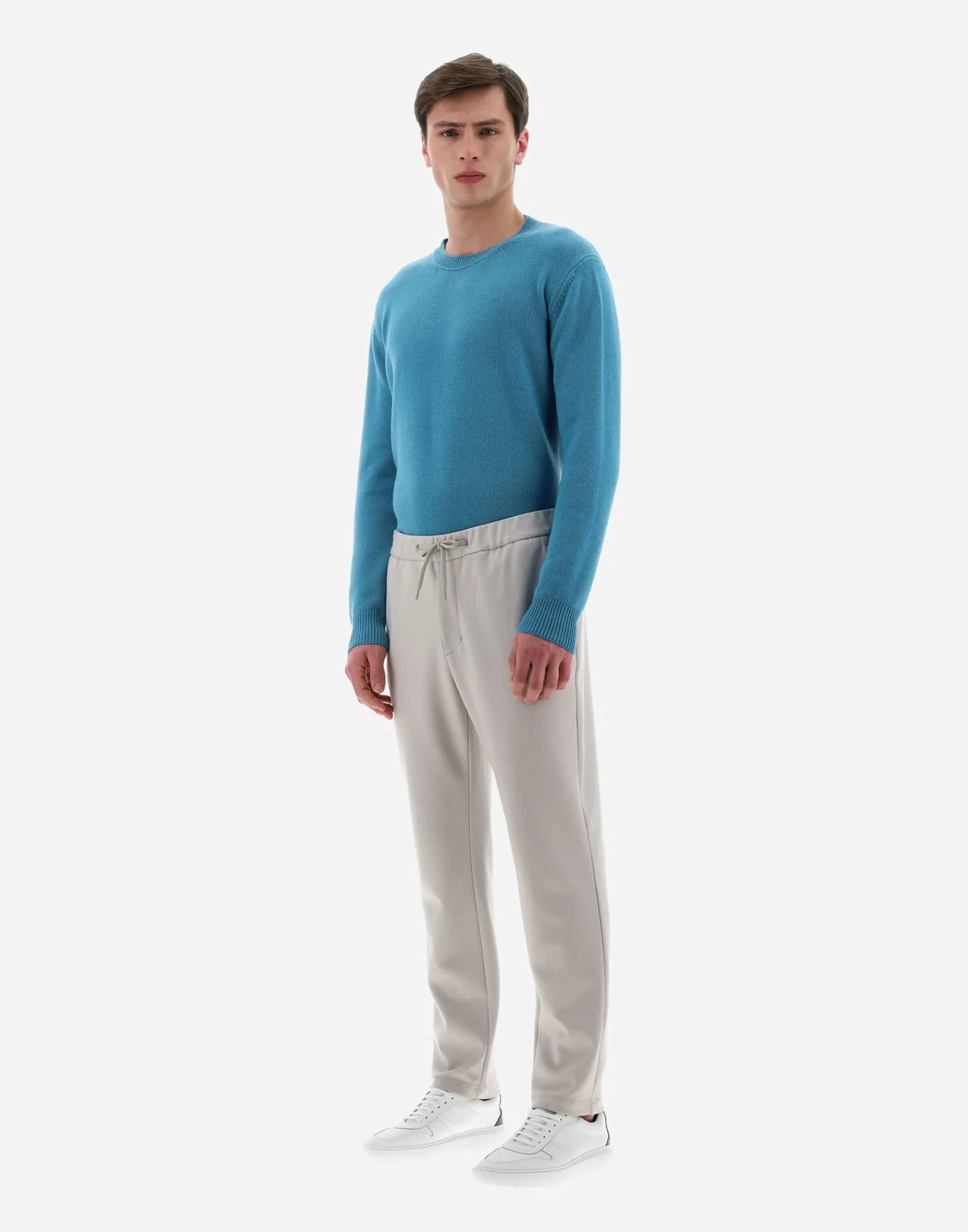 Herno Hosen-Resort Hose Aus Boiled Wool Jersey