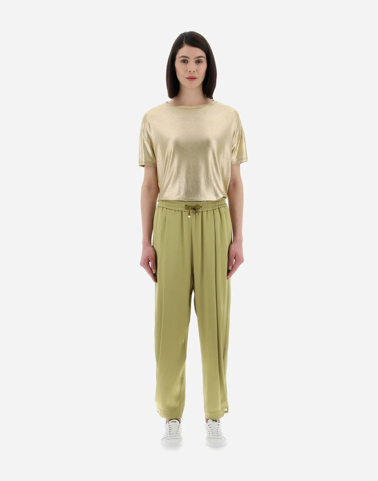 Herno Hose-Resort Hose Aus Satin Effect
