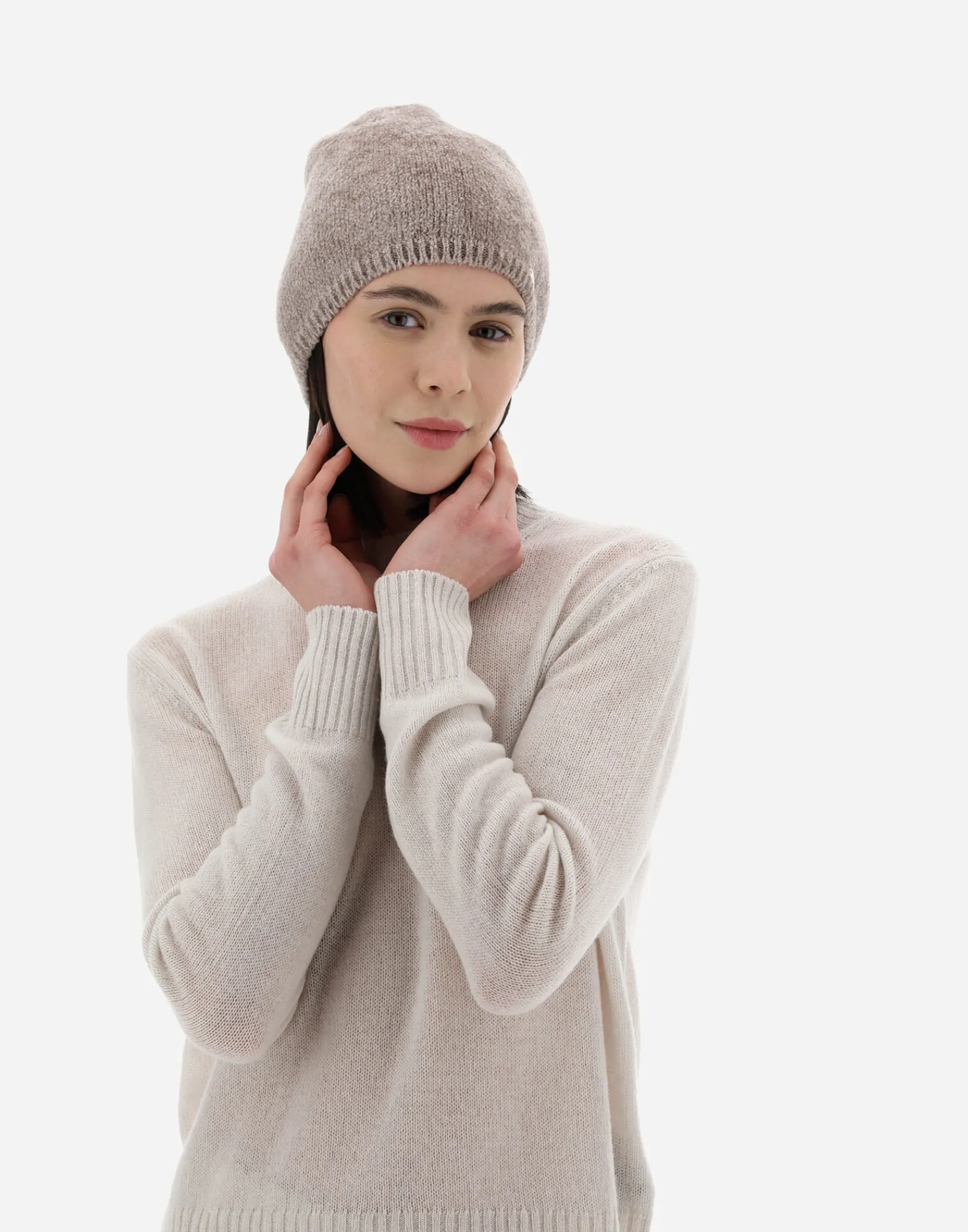 Herno Hüte-Resort Kappe Aus Chenille Knit