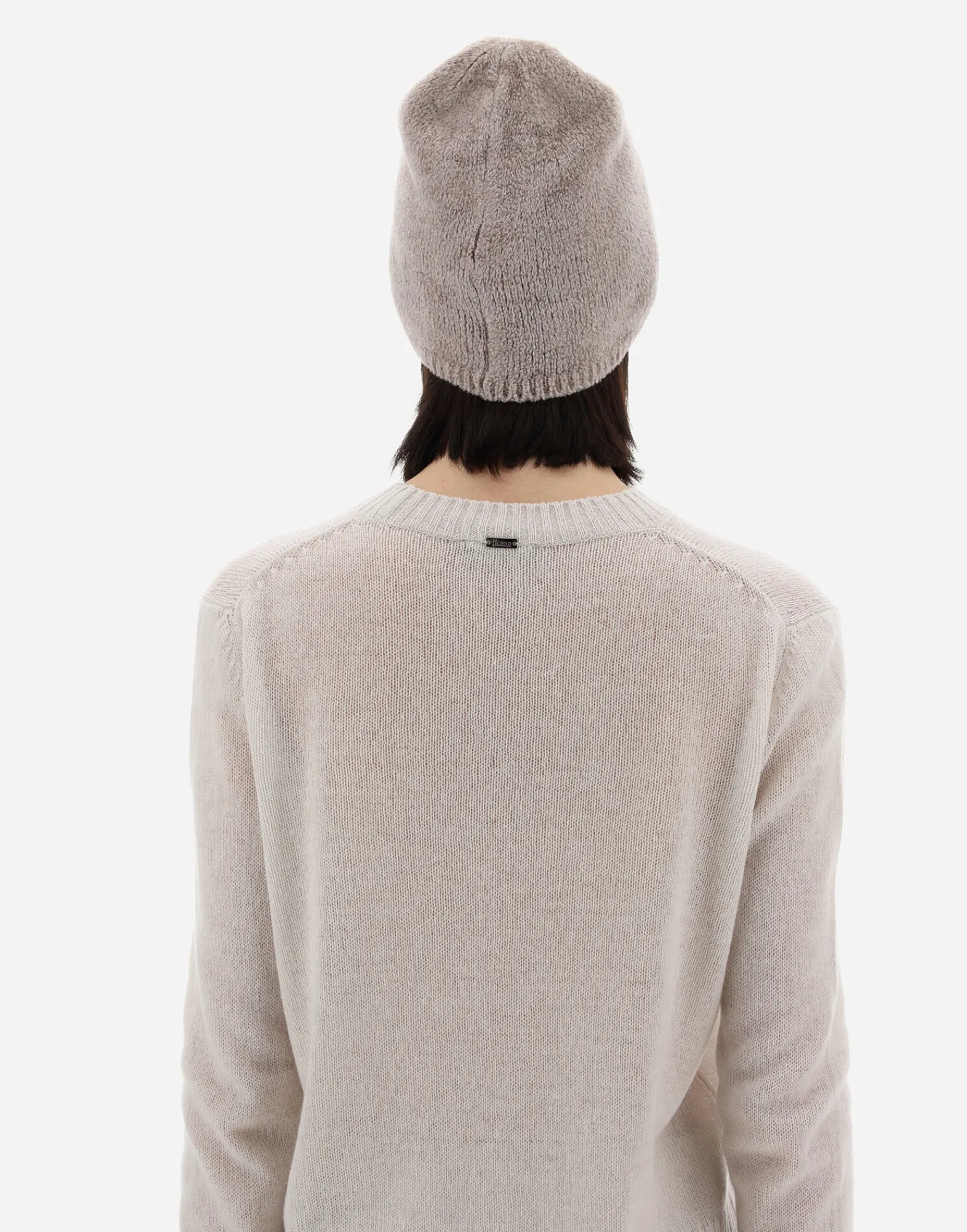 Herno Hüte-Resort Kappe Aus Chenille Knit