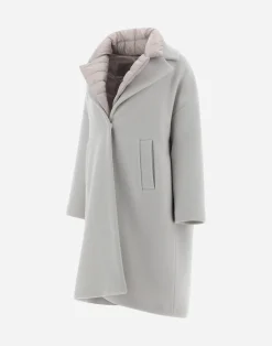 Herno Mäntel & Trenchcoats-Resort Mäntel Aus Modern Double & Nylon Ultralight