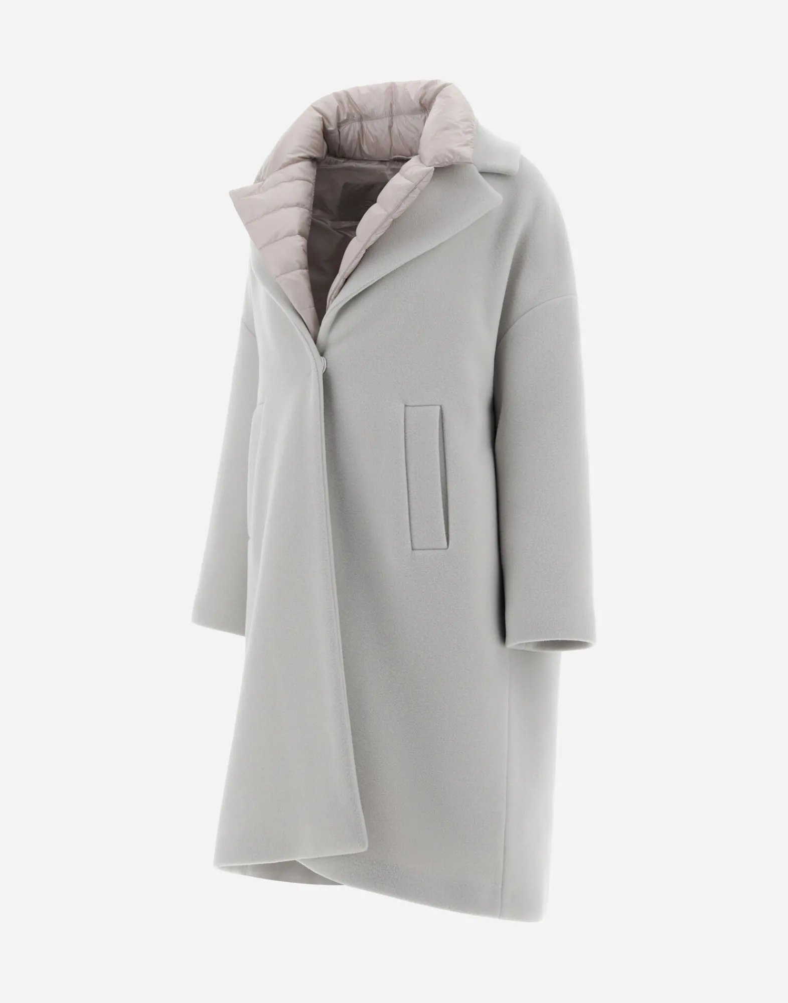 Herno Mäntel & Trenchcoats-Resort Mäntel Aus Modern Double & Nylon Ultralight