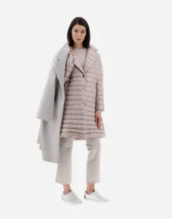 Herno Mäntel & Trenchcoats-Resort Mäntel Aus Modern Double & Nylon Ultralight