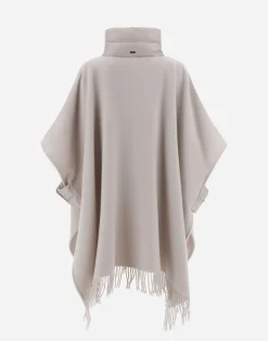 Herno A-Shape-Resort Poncho Aus Warmy & Nylon Ultralight
