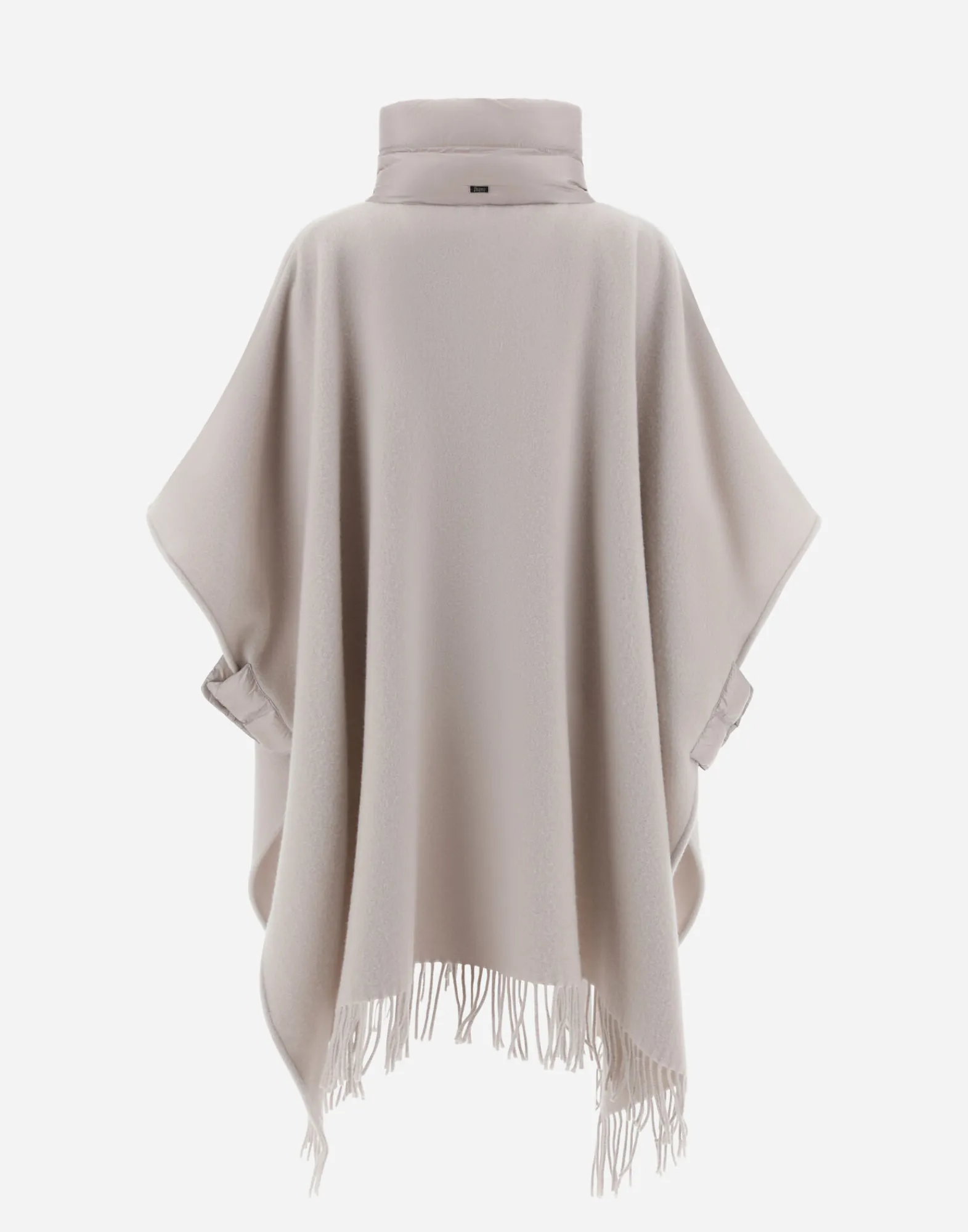 Herno A-Shape-Resort Poncho Aus Warmy & Nylon Ultralight