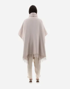 Herno A-Shape-Resort Poncho Aus Warmy & Nylon Ultralight