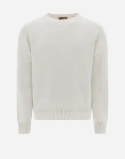 Herno Sweatshirts & Strickjacken-Resort Pullover Aus Cloud Cashmere