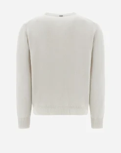 Herno Sweatshirts & Strickjacken-Resort Pullover Aus Cloud Cashmere