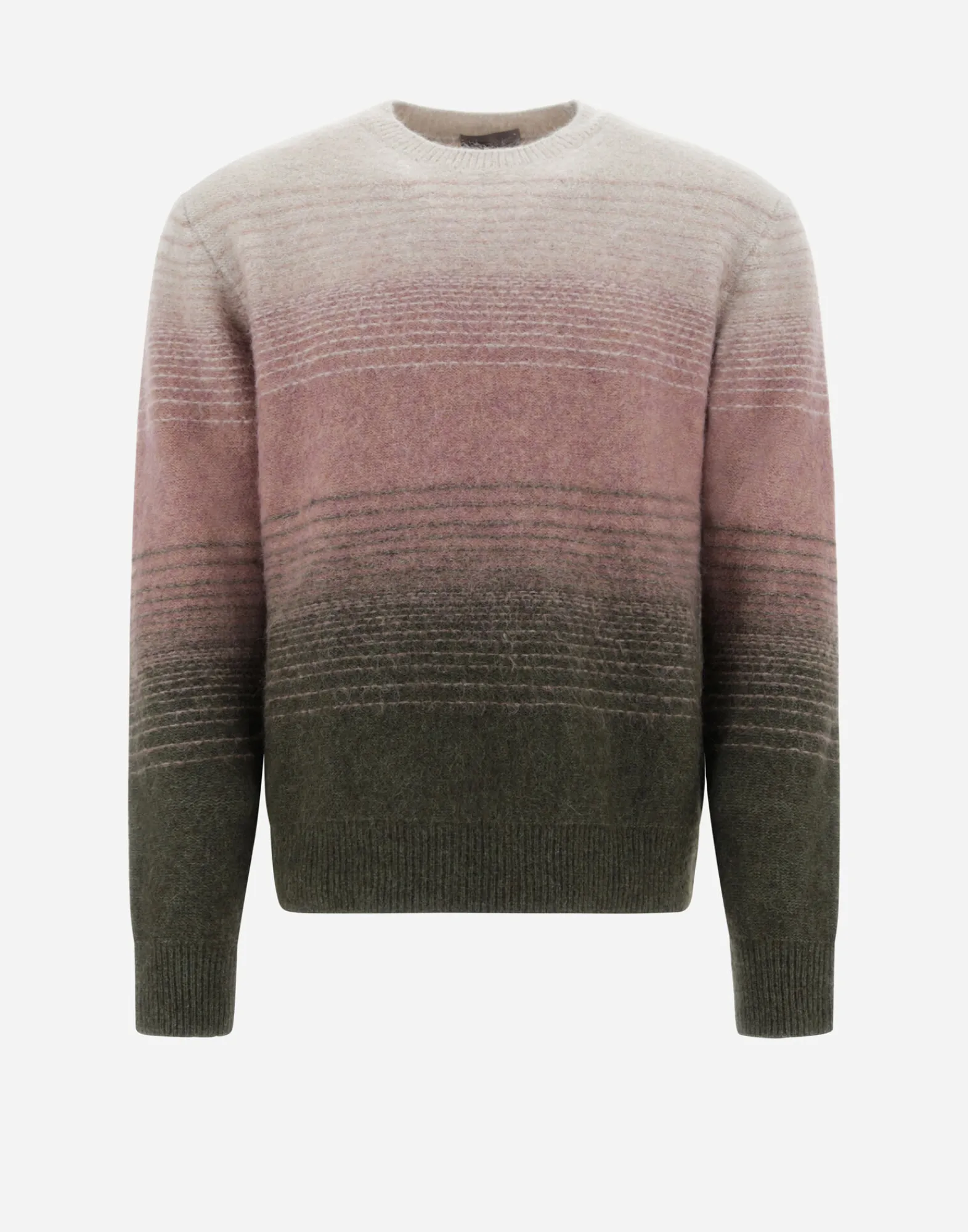 Herno Sweatshirts & Strickjacken-Resort Pullover Aus Faded Blend