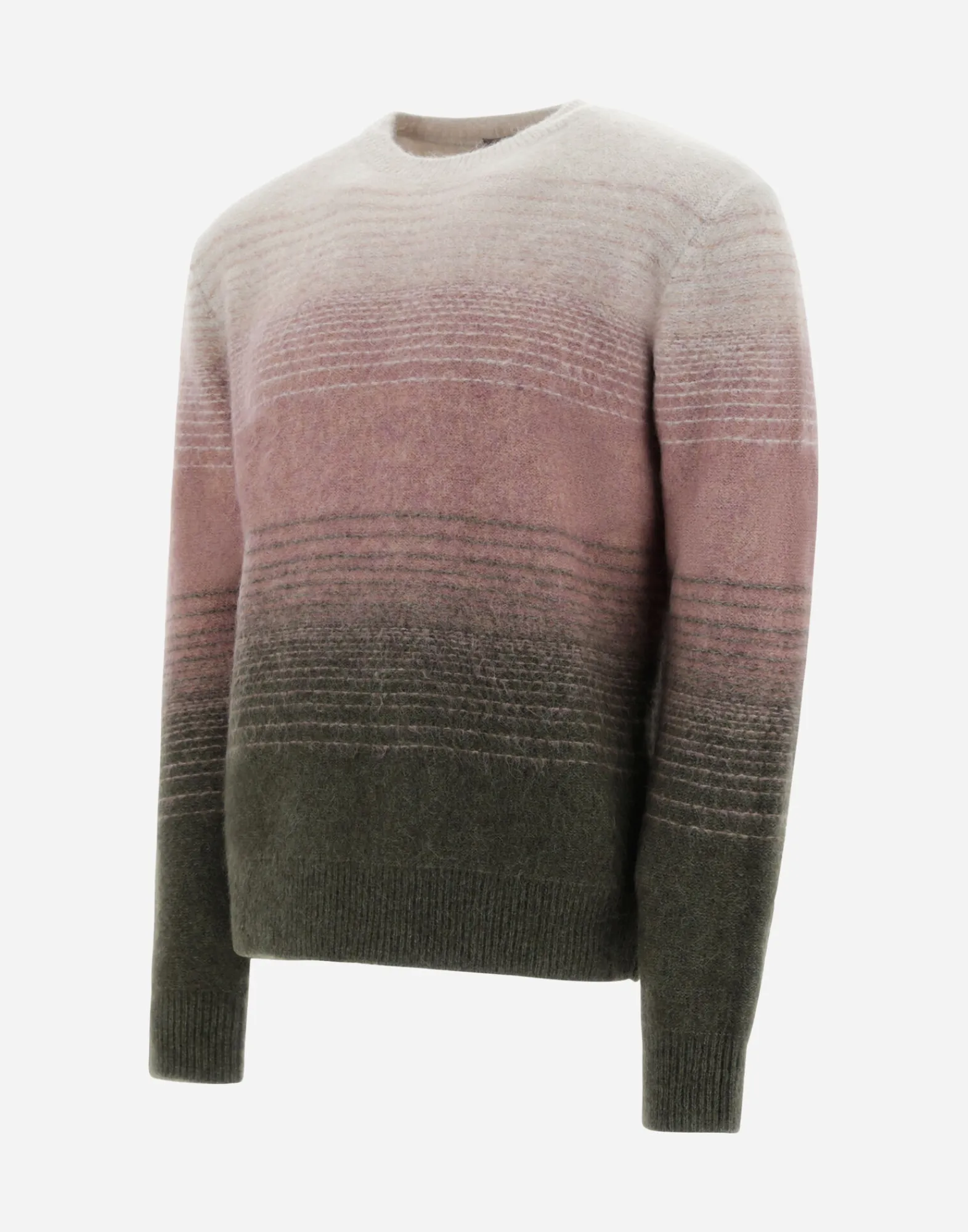 Herno Sweatshirts & Strickjacken-Resort Pullover Aus Faded Blend
