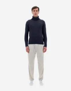 Herno Sweatshirts & Strickjacken-Resort Pullover Aus Light Infinity Wool