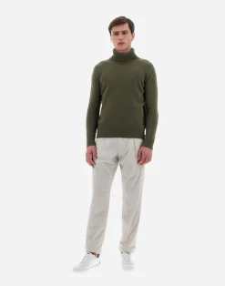 Herno Sweatshirts & Strickjacken-Resort Pullover Aus Light Infinity Wool