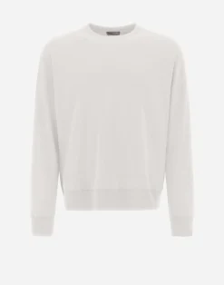 Herno Sweatshirts & Strickjacken-Resort Sweatshirt Aus Basic Cotton