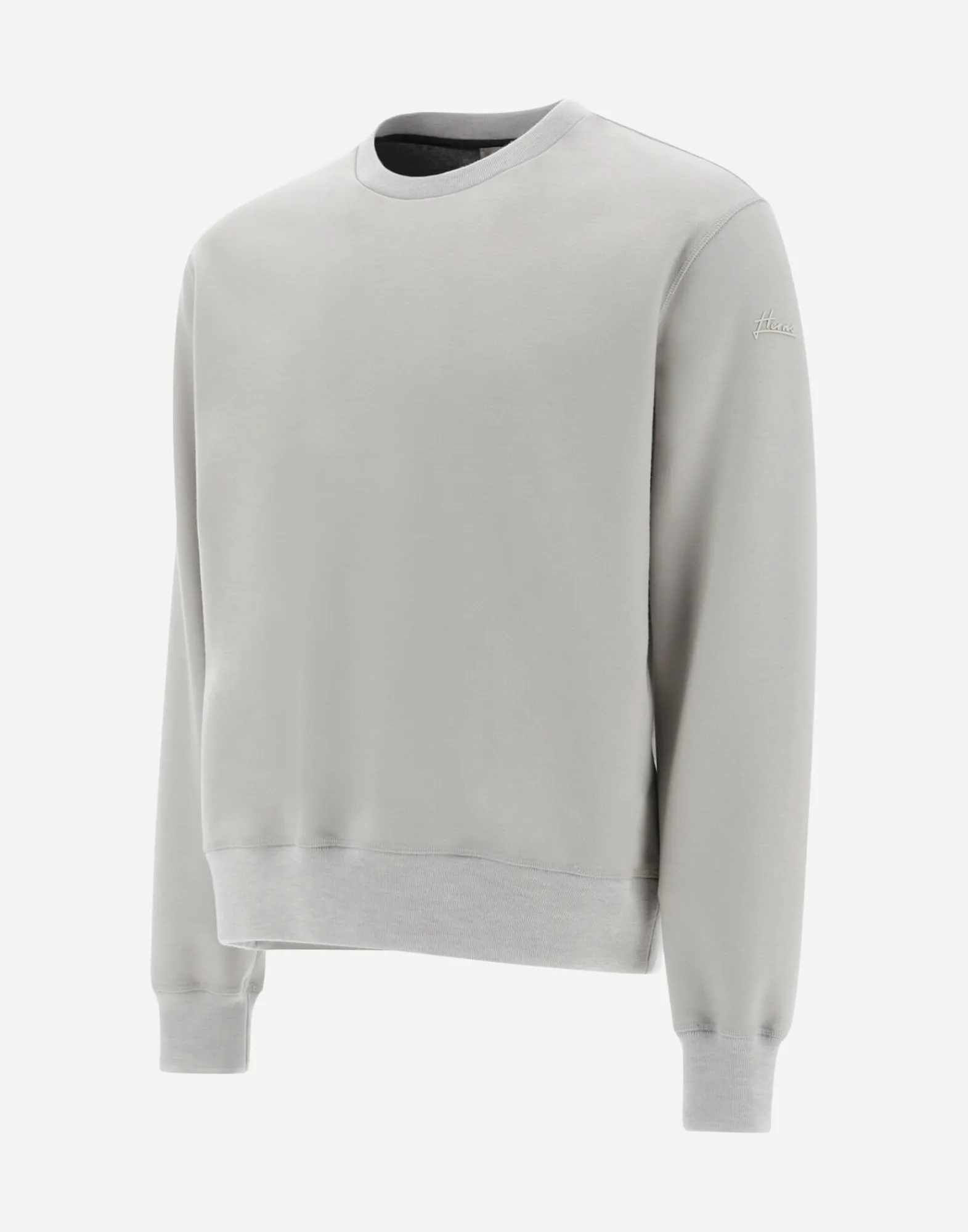 Herno Sweatshirts & Strickjacken-Resort Sweatshirt Aus Boiled Wool Jersey