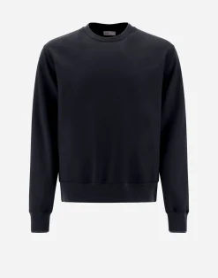 Herno Sweatshirts & Strickjacken-Resort Sweatshirt Aus Boiled Wool Jersey