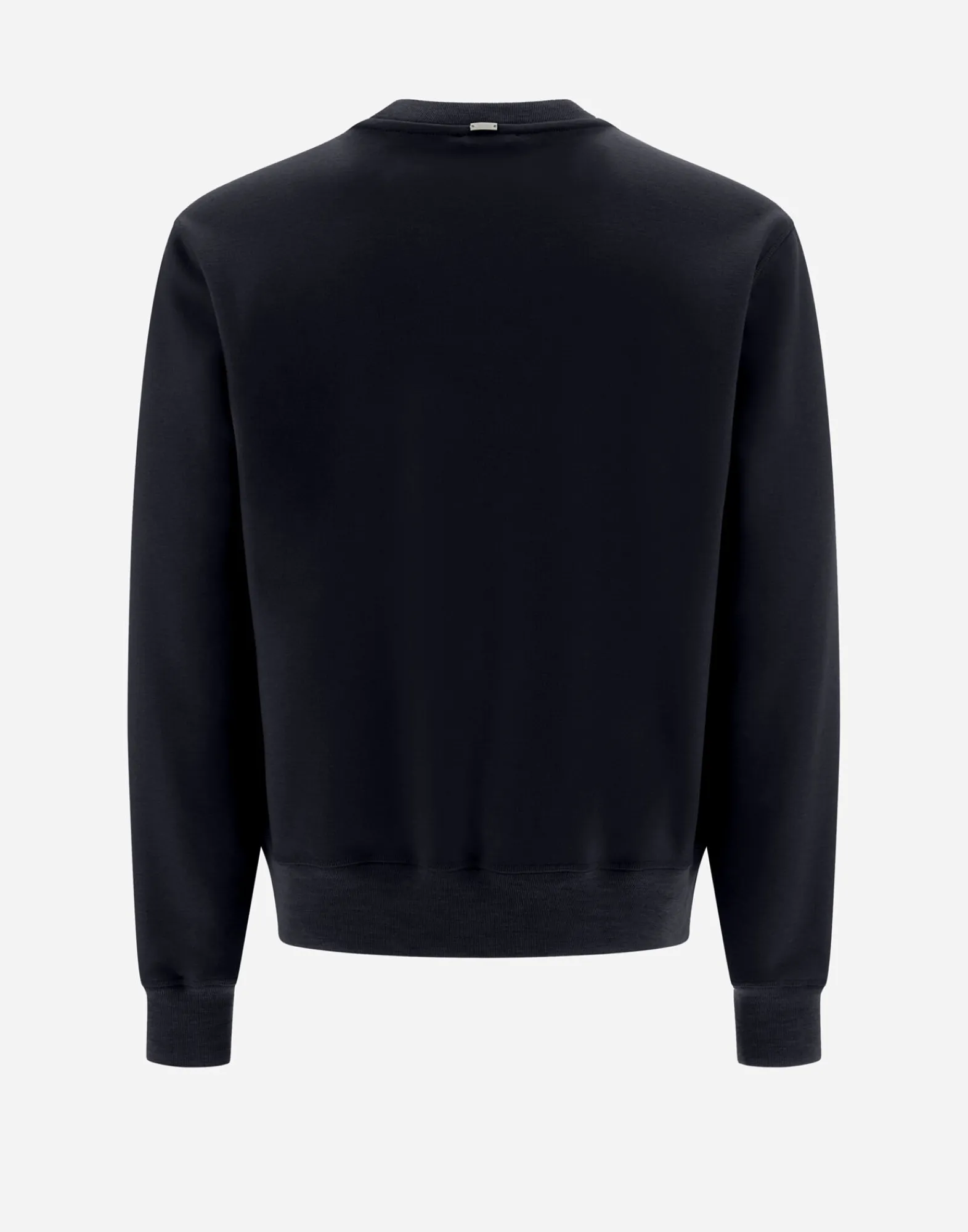 Herno Sweatshirts & Strickjacken-Resort Sweatshirt Aus Boiled Wool Jersey
