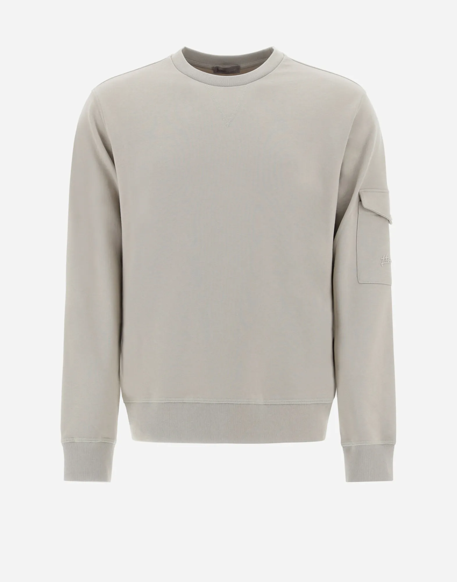 Herno Sweatshirts & Strickjacken-Resort Sweatshirt Aus Cotton Sweater