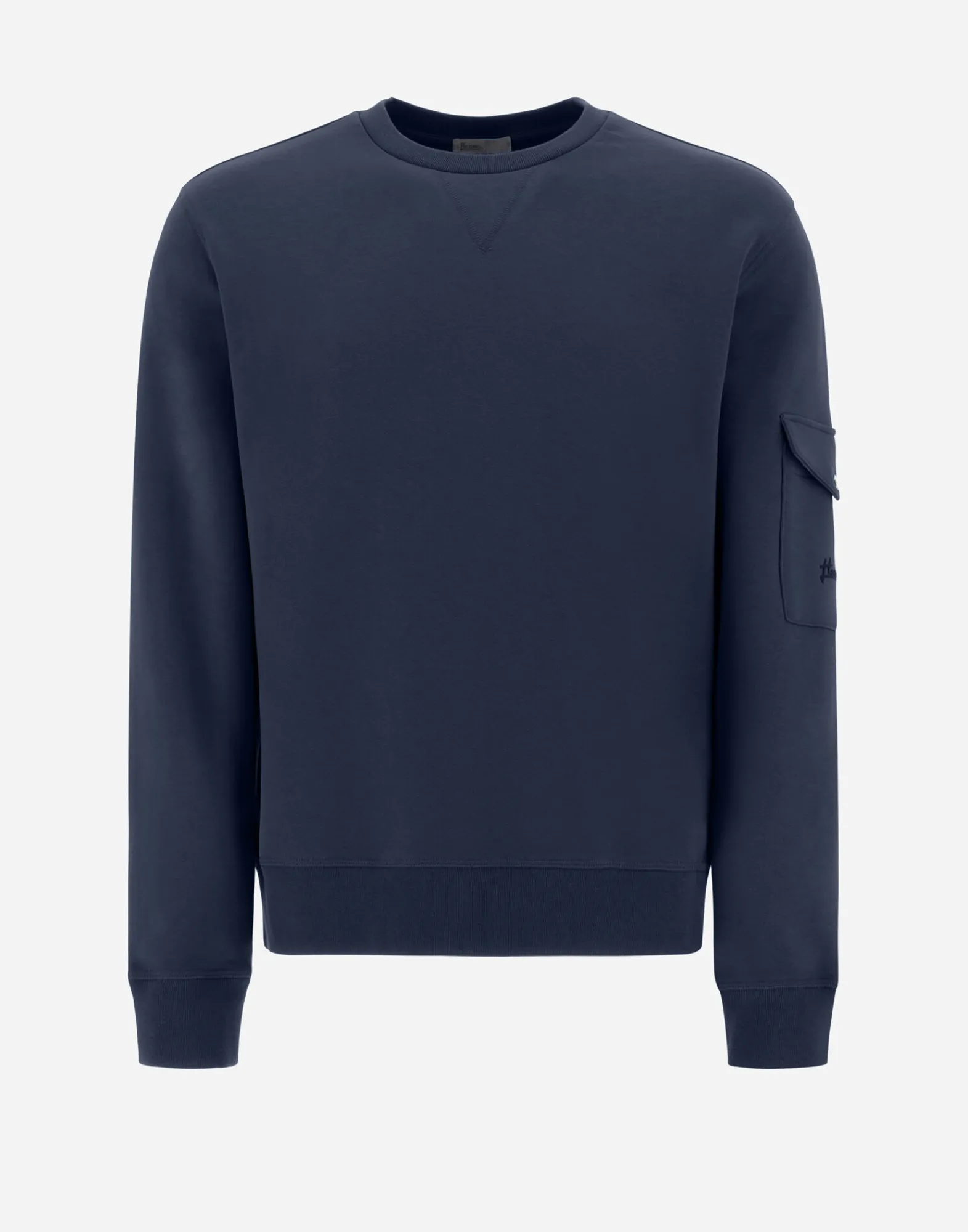 Herno Sweatshirts & Strickjacken-Resort Sweatshirt Aus Cotton Sweater