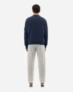 Herno Sweatshirts & Strickjacken-Resort Sweatshirt Aus Cotton Sweater