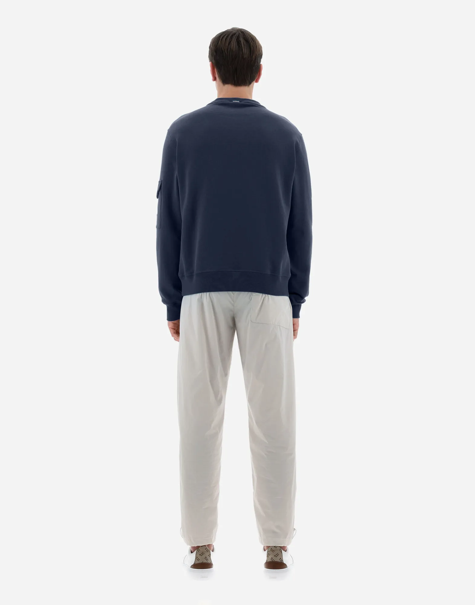 Herno Sweatshirts & Strickjacken-Resort Sweatshirt Aus Cotton Sweater