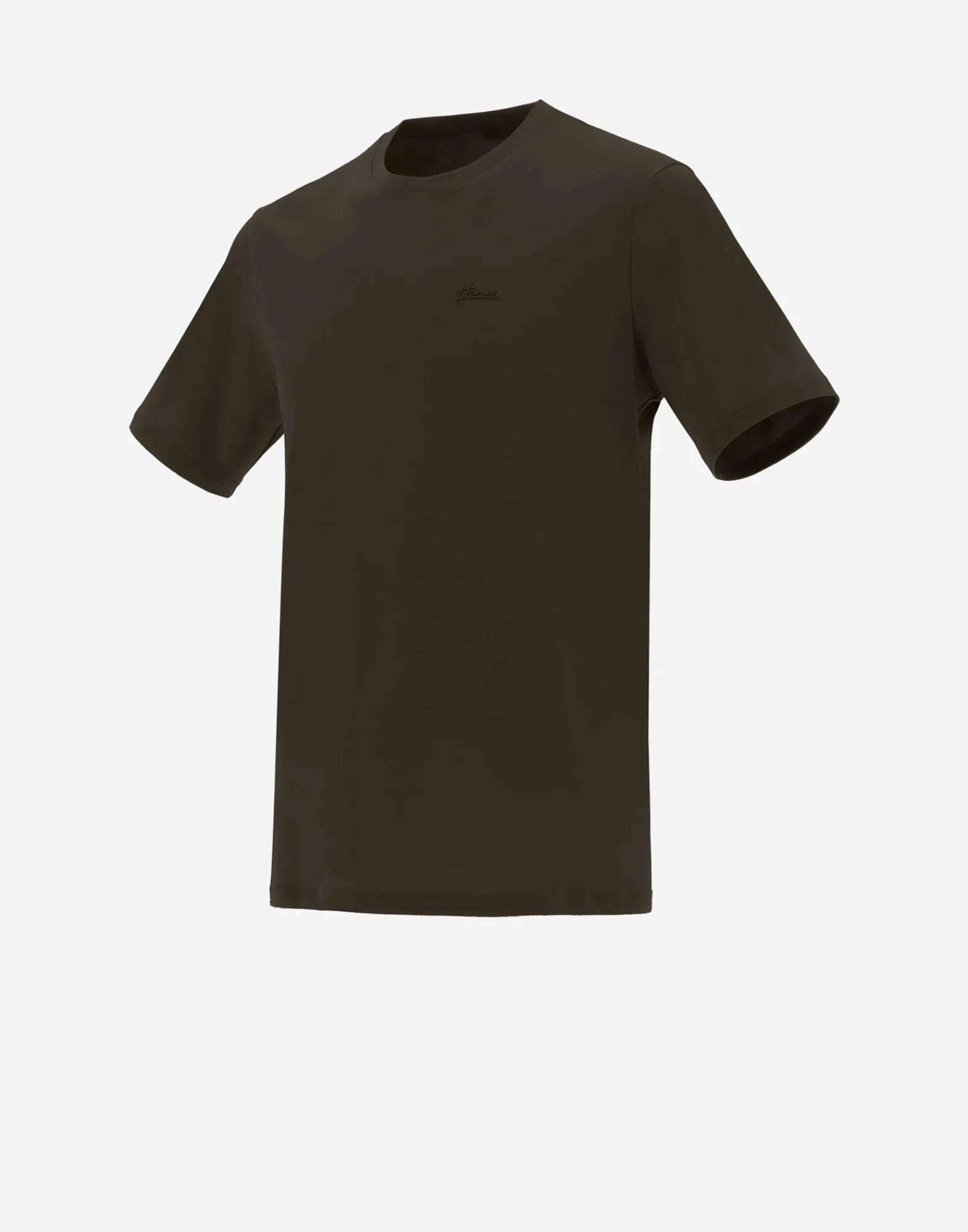 Herno T-Shirt & Polo-Shirts-Resort T-Shirt Aus Basic Cotton