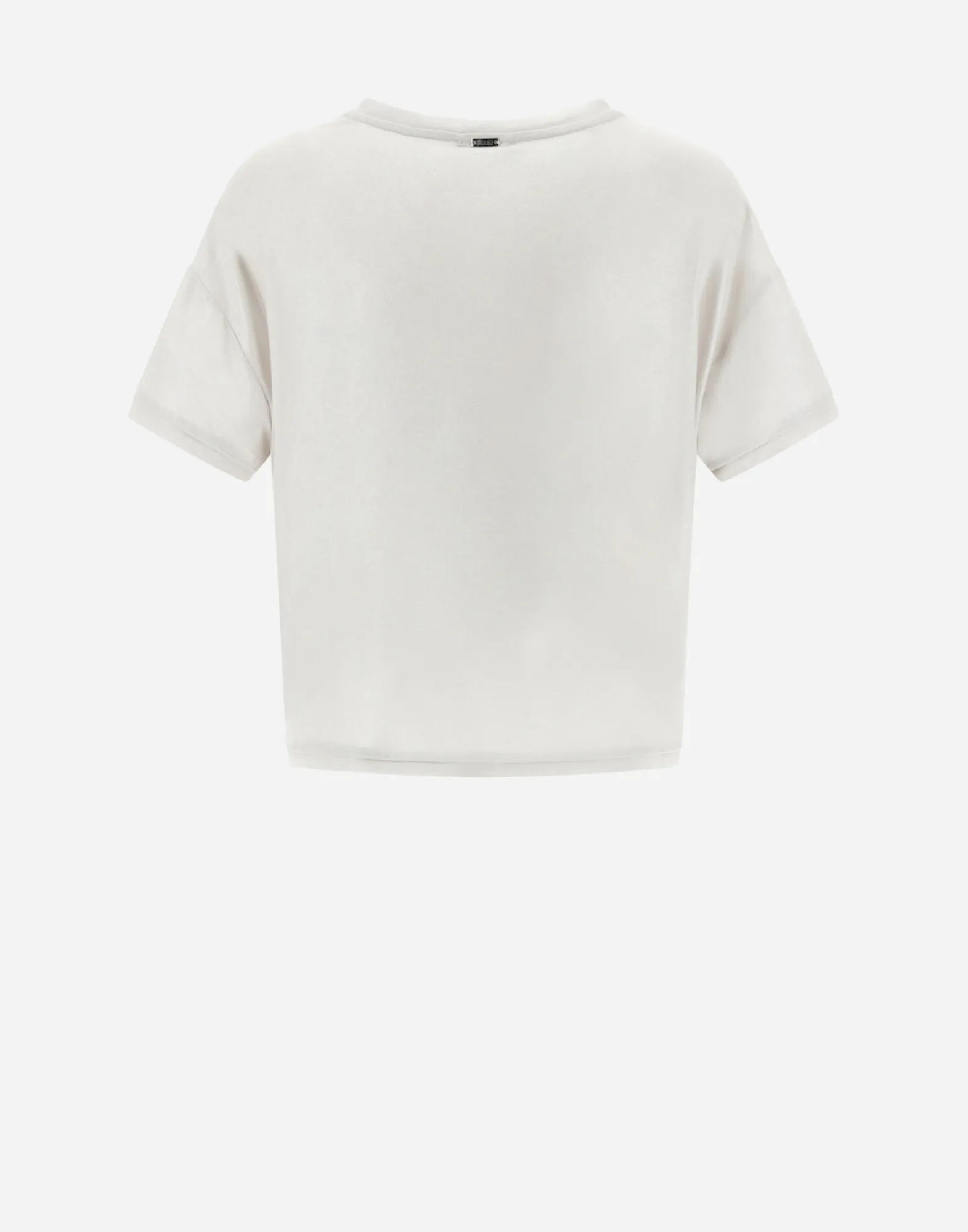 Herno T-Shirts-Resort T-Shirt Aus Coated Jersey