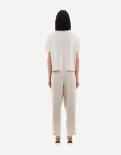 Herno T-Shirts-Resort T-Shirt Aus Coated Jersey