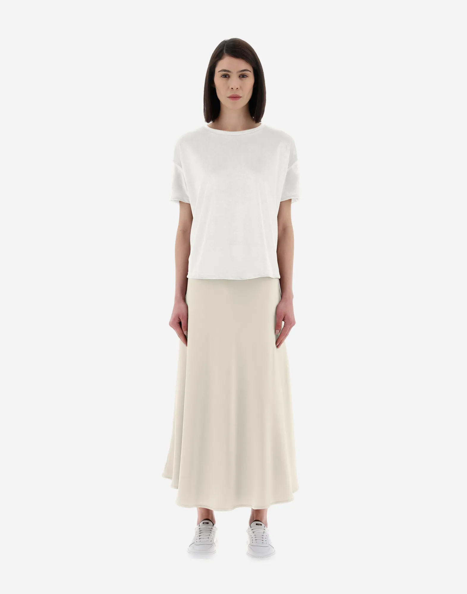 Herno T-Shirts-Resort T-Shirt Aus Glamour Chenille