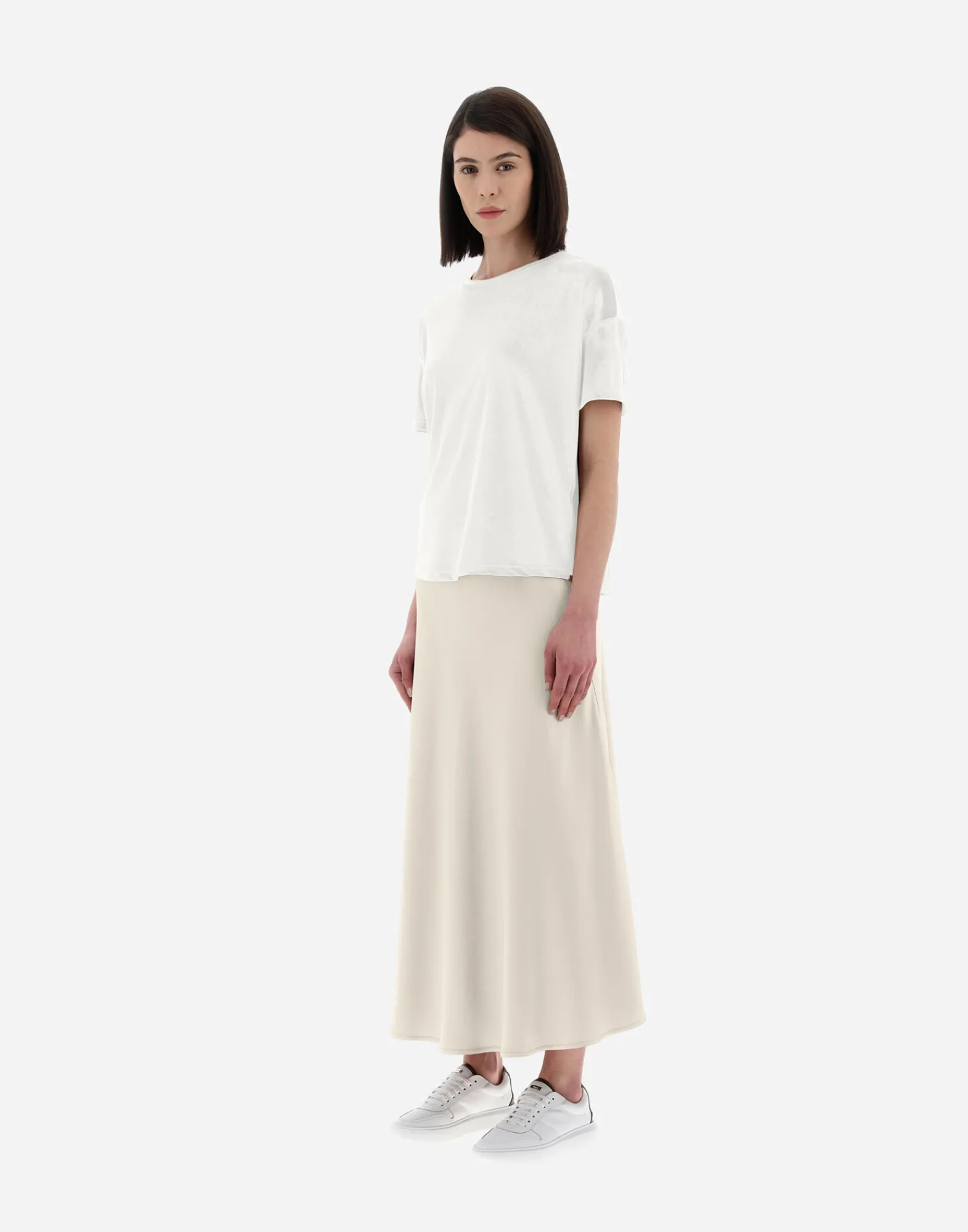 Herno T-Shirts-Resort T-Shirt Aus Glamour Chenille