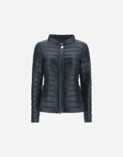 Herno Parka & Jacken-Schmal Geschnittene Jacke Aus Nylon Ultralight Mit Kragen