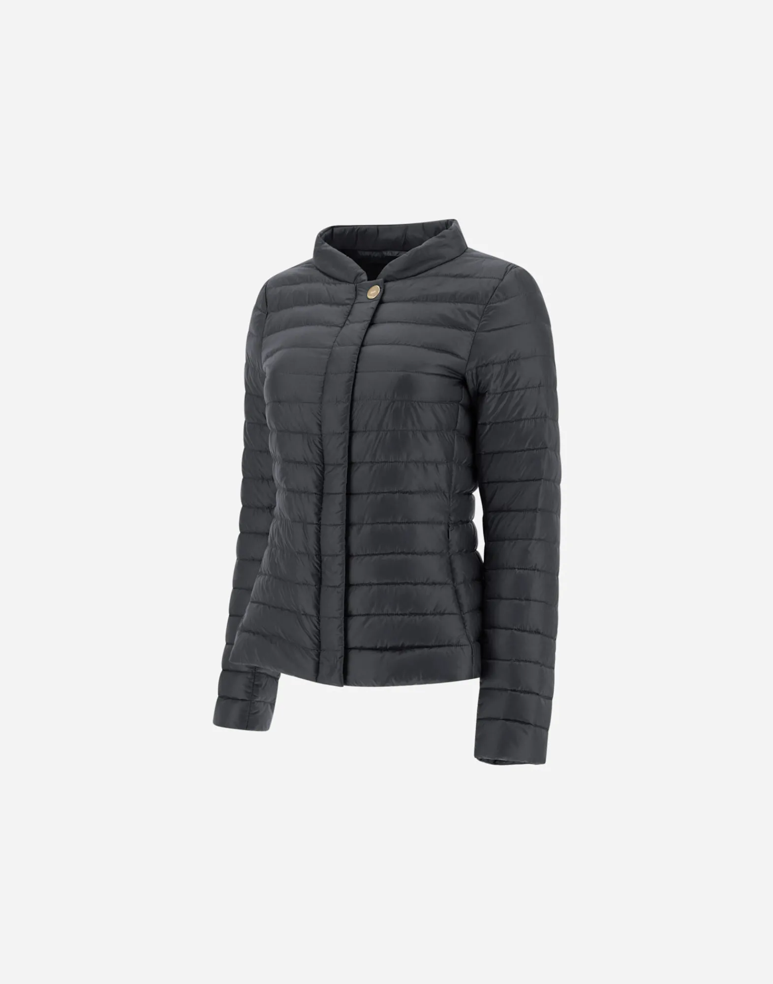Herno Parka & Jacken-Schmal Geschnittene Jacke Aus Nylon Ultralight Mit Kragen