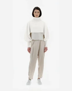 Herno Jacken-Soft Poncho Resort Cropped