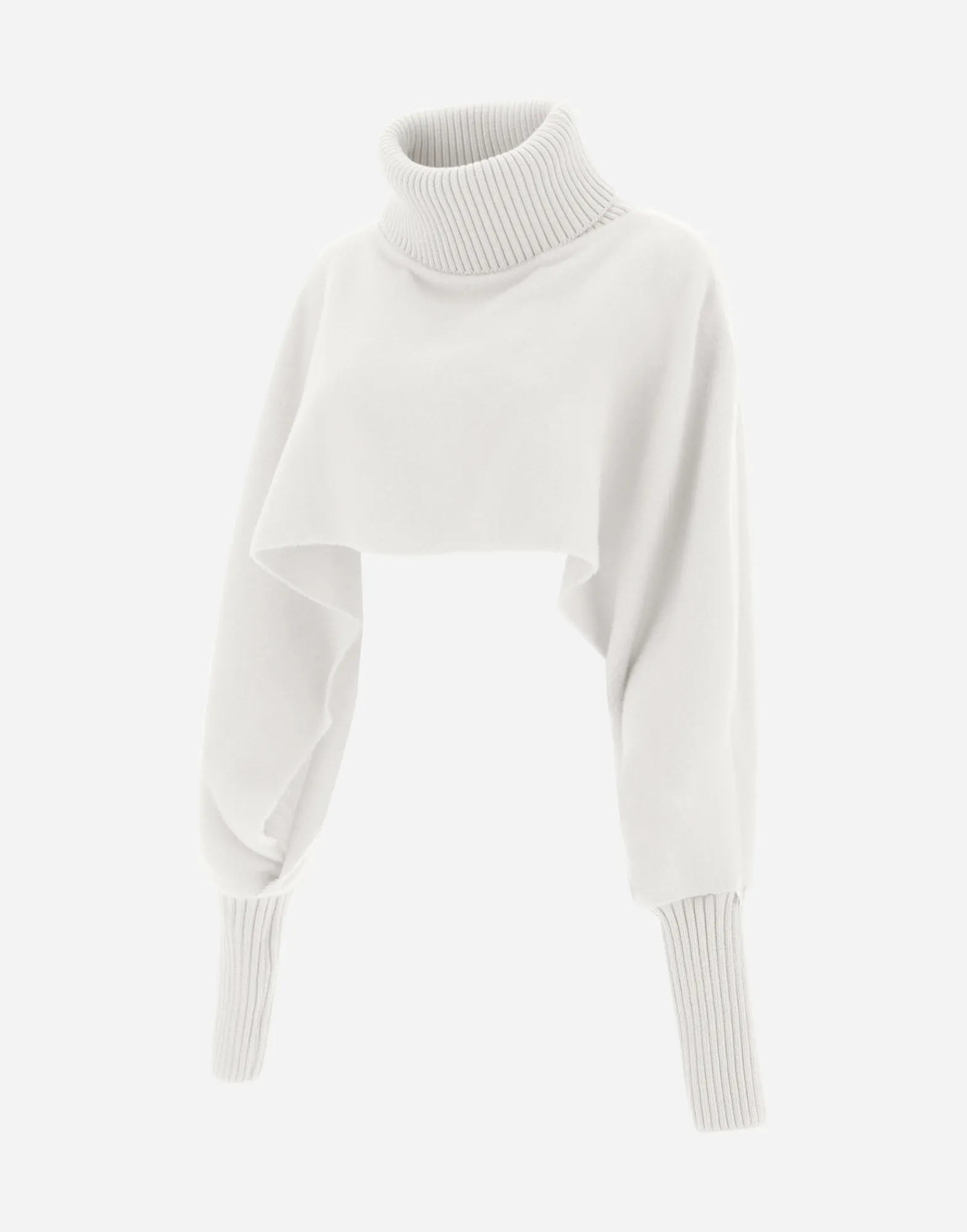 Herno Jacken-Soft Poncho Resort Cropped