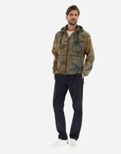 Herno Bomber-Sportswear Sprayed Bomberjacke