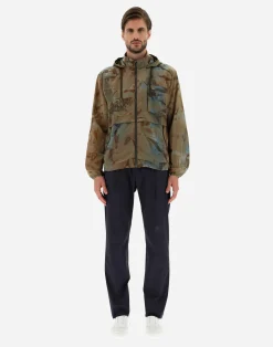 Herno Bomber-Sportswear Sprayed Bomberjacke