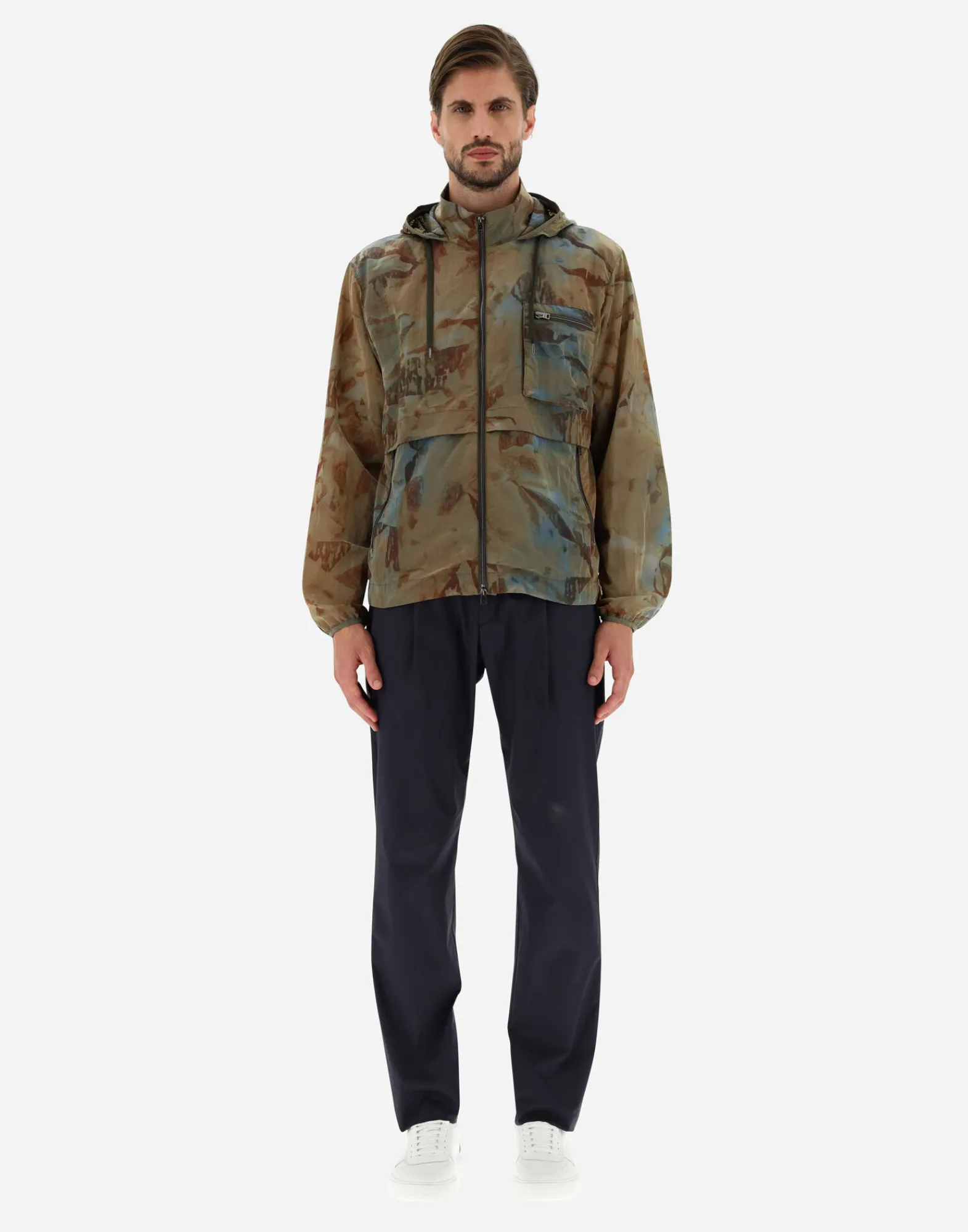 Herno Bomber-Sportswear Sprayed Bomberjacke